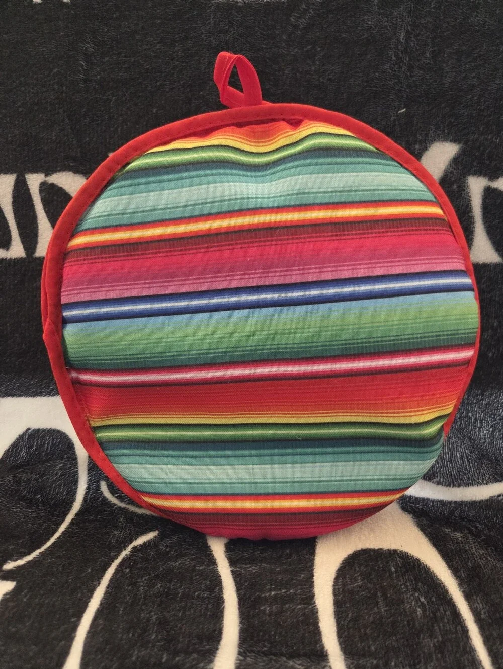Cocinaware Striped Serape Tortilla Warmer, NWOT